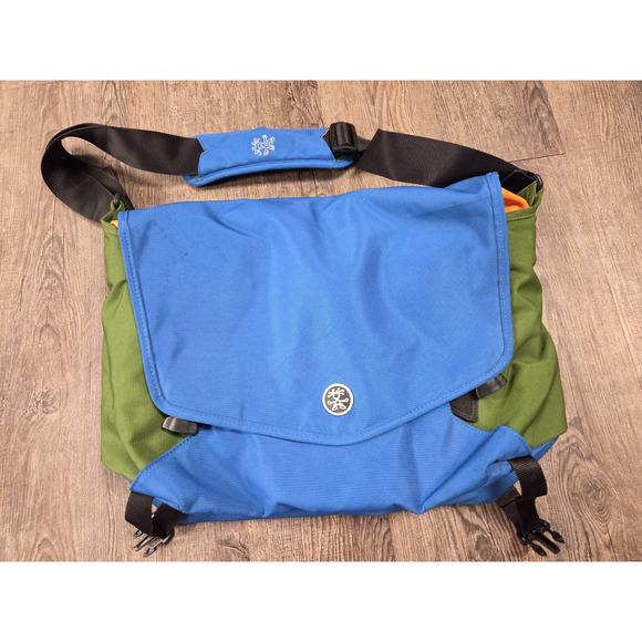 Crumpler The Considerable Embarrassment Laptop Messenger Bag Crossbody Blue - Picture 1 of 9